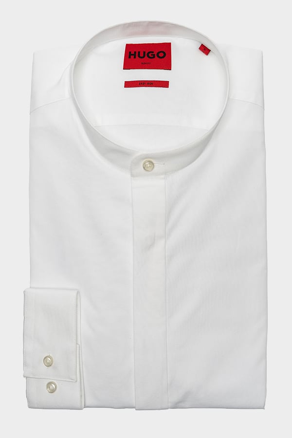 ΑΝΔΡΙΚΟ ΠΟΥΚΑΜΙΣΟ HUGO - 199 ΛΕΥΚΟ